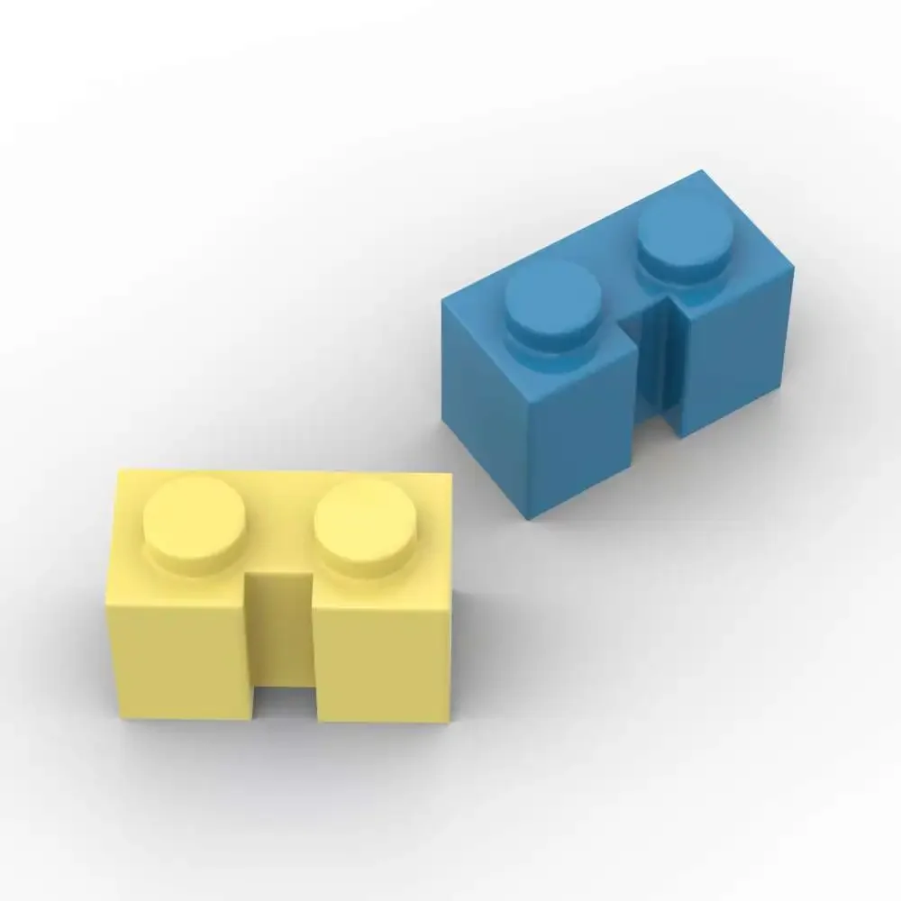 Kids Education Channel - MOC 10PCS Deel Bricks 4216 Gemodificeerde