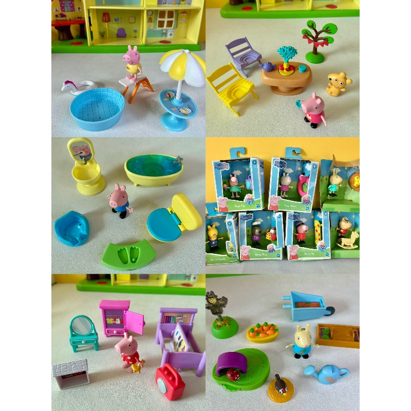 Kids First Education - Hasbro Peppa Pig Family Set, rollenspeelspeelgoed
