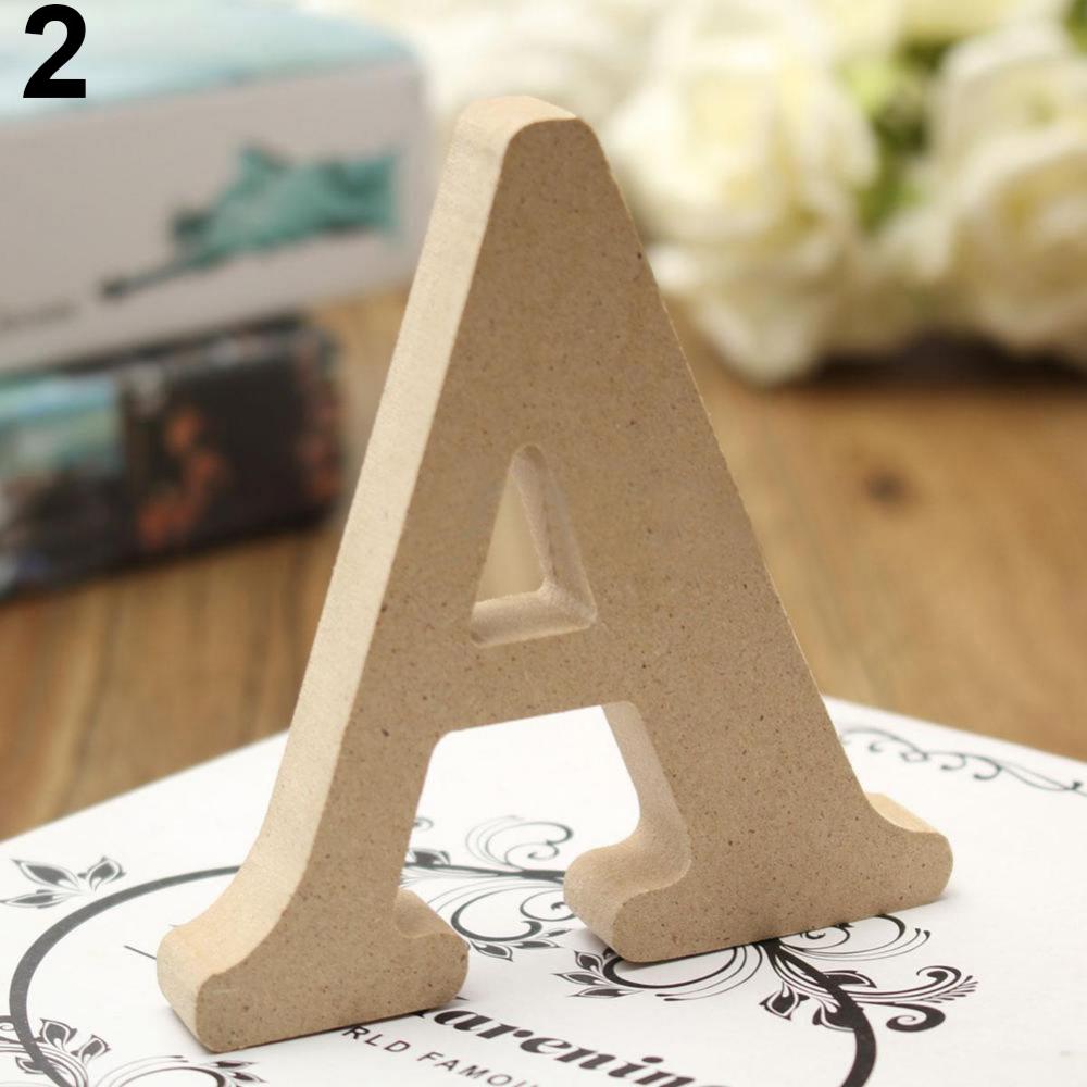 Kids Education Name - 10 cm vrijstaande A-Z houten letters
