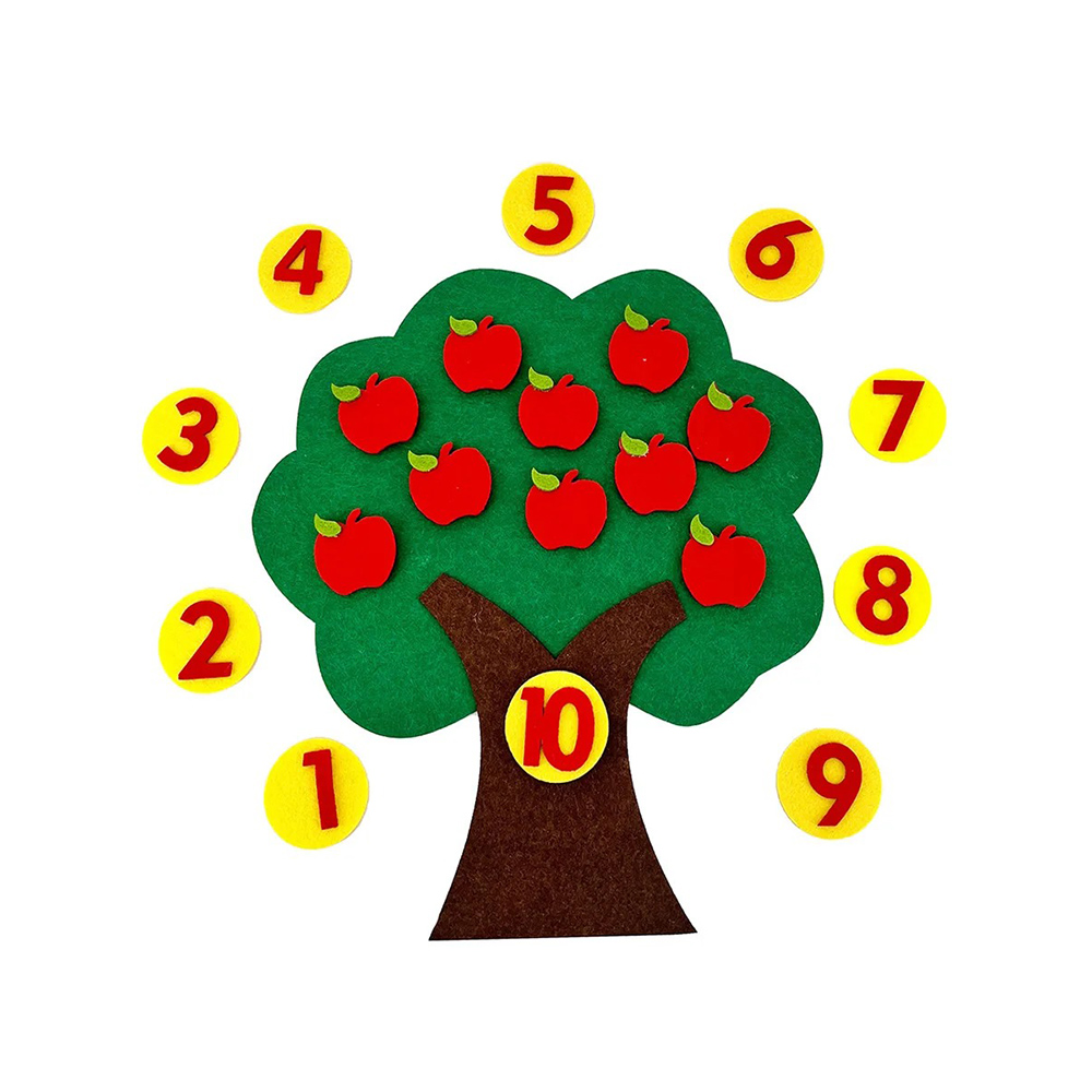Montessori Fruitboom Tel Speel - Kids Education Number recensie en prijs