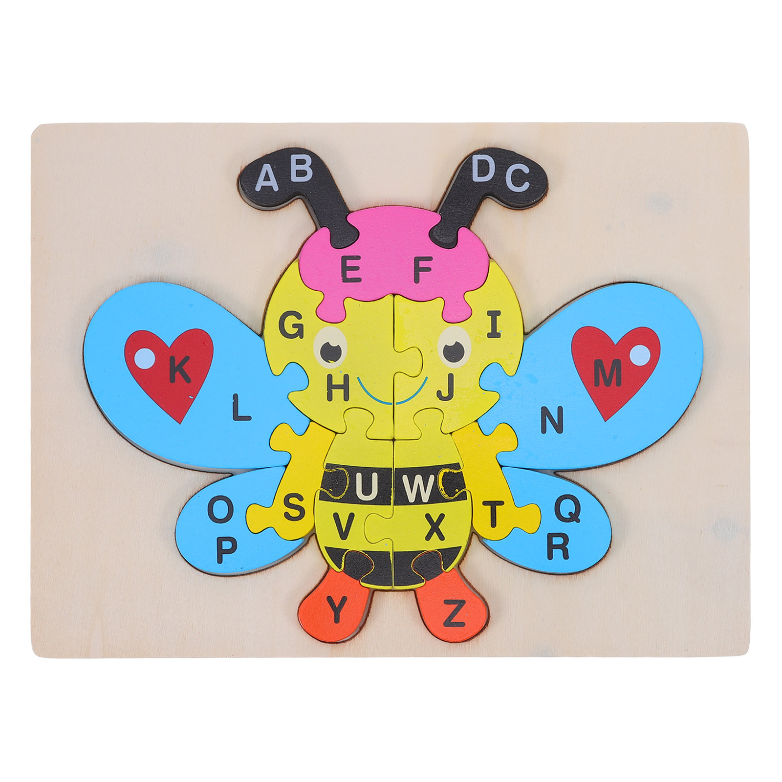 1 set houten alfabetpuzzel in  - Abc Kids Early Education recensie en prijs