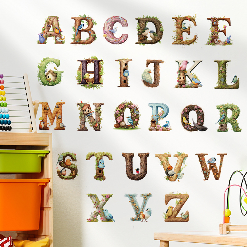 Schattige Alfabet Vinyl Muur S - Abc Kids Early Education recensie en prijs