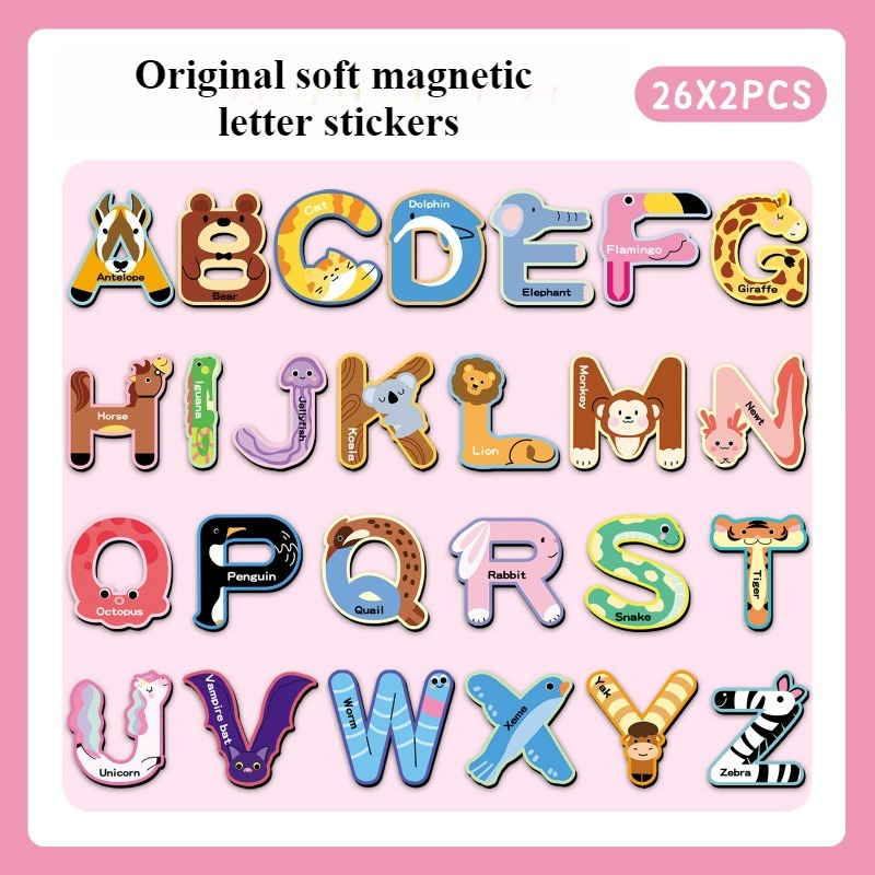 52 stuks alfabet magnetische k - Abc Kids Early Education recensie en prijs
